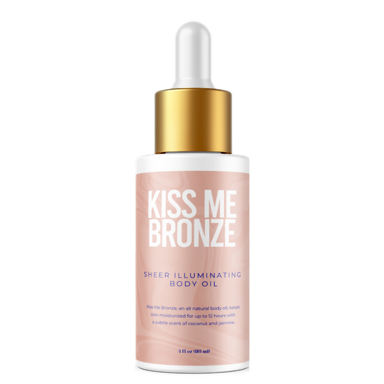 Kiss Me Bronze Sheer Illuminating Body Oil