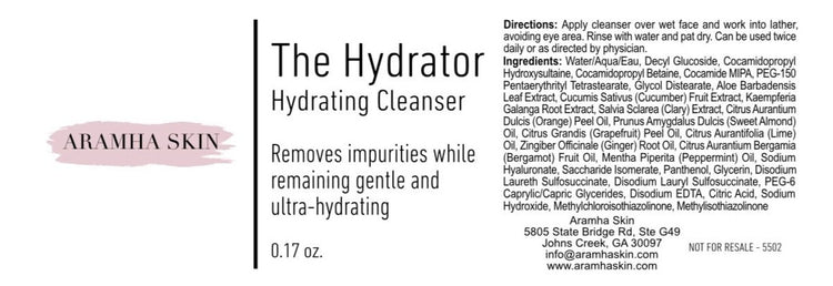 The Hydrator Hydrating Cleanser (Travel Sample)
